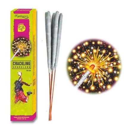 10cm Crackling Sparklers