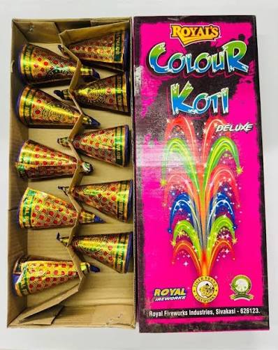 Flower Pots Colour Koti (10 Pcs)